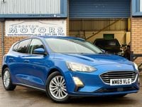 Used Ford Focus Titanium 120 HP (88 kW) 2020 Blue Hatchback