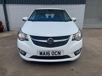 Used Vauxhall Viva 75 HP (55 kW) 2016 White Hatchback