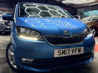 Used Skoda Citigo SE L 75 HP (55 kW) 2017 Blue Hatchback