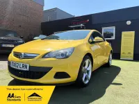Used Vauxhall Astra GTC Sport 2012 Yellow Hatchback