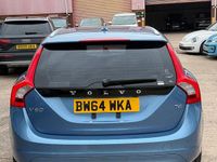 Used Volvo V60 150 HP (110 kW) 2014 Blue Estate