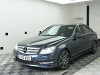 Used Mercedes C250 AMG 2013 Blue Sedan