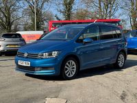 Used VW Touran Family 115 HP (84 kW) 2017 Blue MPV
