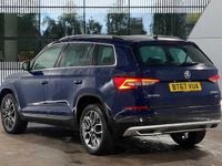 Used Skoda Kodiaq 110 HP (80 kW) 2017 Pacific blue SUV
