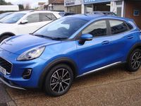 Used Ford Puma Titanium 125 HP (91 kW) 2023 Desert island blue metallic SUV