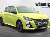 Used Peugeot 208 Allure 2024 Yellow Hatchback