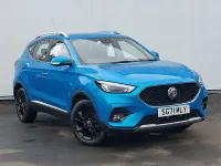 Used MG ZS Exclusive 106 HP (77 kW) 2021 Blue SUV