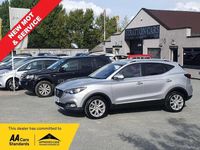 Used MG ZS Excite 106 HP (77 kW) 2019 Silver Sedan