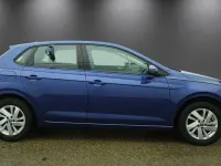 Used VW Polo Life 95 HP (69 kW) 2021 Blue Hatchback