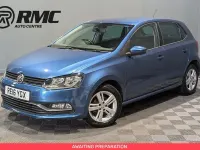 Used VW Polo Match 90 HP (66 kW) 2016 Blue Hatchback