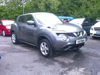 Begagnad Nissan Juke Visia 110 HK (80 kW) 2016 Grå SUV