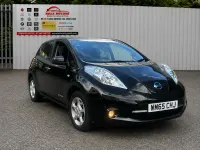 Used Nissan Leaf Acenta 80 kW (109 HP) 2015 Black Hatchback