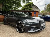 Used Audi A4 Black Edition 150 HP (110 kW) 2019 Grey Estate