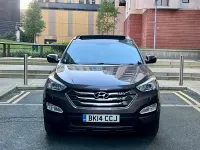 Begagnad Hyundai Santa Fe Premium SE 2014 Brun SUV