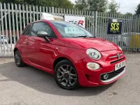 Used Fiat 500 S 69 HP (50 kW) 2016 Red Hatchback