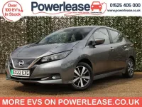 Begagnad Nissan Leaf Acenta 110 kW (150 HK) 2022 Grå Halvkombi