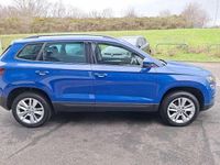 Used Skoda Karoq SE Technology 115 HP (84 kW) 2020 Energy blue SUV