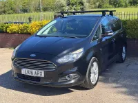 Begagnad Ford S-MAX Titanium 150 HK (110 kW) 2016 Svart Minibuss