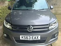 Used VW Tiguan R-line 177 HP (130 kW) 2014 Grey SUV