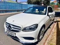 Used Mercedes E220 AMG line 2014 White Sedan