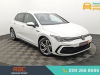 Used VW Golf VII R-line 130 HP (95 kW) 2021 White Hatchback