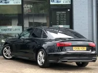 Used Audi A6 S-Line 190 HP (139 kW) 2016 Black Sedan