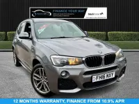 Used BMW X3 M Sport 190 HP (139 kW) 2016 Grey SUV