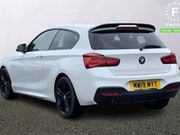 used BMW 118 1 SERIES HATCHBACK i [1.5] M Sport Shadow Ed 3dr Step Auto [18"Alloys, Seat Heating for Driver and Front Passenger,Eco pro mode,Harman/Kardon loudspeaker system,Follow me home headlights]