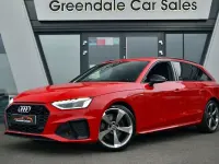 Used Audi A4 Black Edition 150 HP (110 kW) 2021 Red Estate