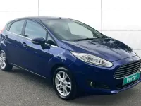 Used Ford Fiesta Zetec 82 HP (60 kW) 2017 Blue Hatchback