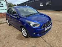 Used Ford Ka Zetec 2017 Blue Sedan