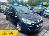 Begagnad Citroën C3 Exclusive 120 HK (88 kW) 2014 Blå Halvkombi