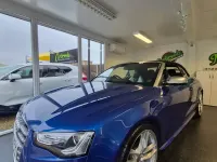 Used Audi A5 Cabriolet Advanced 500 HP (367 kW) 2015 Blue Cabriolet