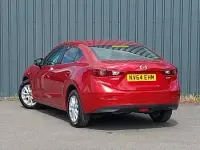 Używany Mazda 3 120 KM (88 kW) 2014 Czerwony Sedan/Limuzyna