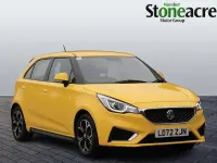Used MG MG3 Exclusive 106 HP (77 kW) 2022 Yellow Hatchback