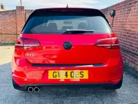 Used VW Golf VII GTD 184 HP (135 kW) 2014 Red Hatchback