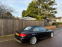 Used BMW 320 Cabriolet M Sport 2009 Black Cabriolet