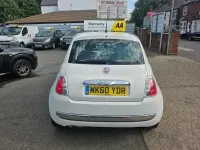 Used Fiat 500 Pop 69 HP (50 kW) 2010 White Hatchback