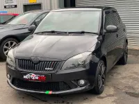 Used Skoda Fabia vRS 180 HP (132 kW) 2014 Black Hatchback