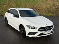 Used Mercedes CLA250e Shooting Brake AMG line 2022 White Estate