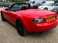 Used Mazda MX5 126 HP (92 kW) 2008 Red Cabriolet