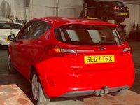 Used Ford Fiesta Zetec 85 HP (62 kW) 2017 Red Hatchback