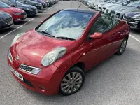 Used Nissan Micra C+C Acenta 2008 Red Cabriolet