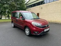 Käytetty Fiat Doblò Easy 95 HP (69 kW) 2018 Punainen Tila-auto