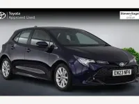 Used Toyota Corolla 2023 Blue Hatchback