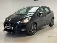 Used Nissan Micra Acenta 92 HP (67 kW) 2022 Black Hatchback
