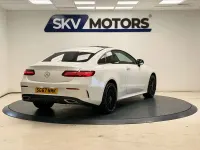 Used Mercedes E400 AMG Line Premium Plus 328 HP (241 kW) 2017 White Coupe