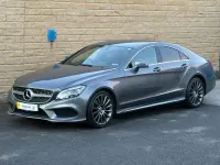 Used Mercedes CLS220 AMG line 177 HP (130 kW) 2017 Grey Coupe