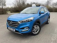 Usado Hyundai Tucson SE 116 HP (85 kW) 2015 Azul SUV