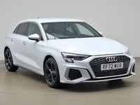 Used Audi A3 S-Line 110 HP (80 kW) 2023 White Sedan